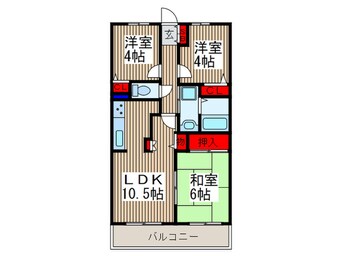 間取図 マ・メゾン寿