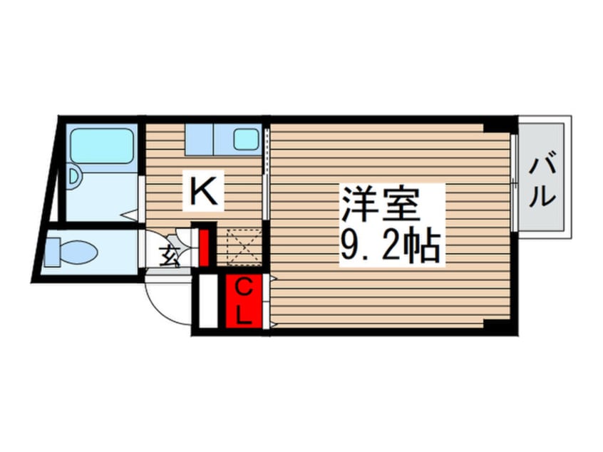 間取図 グランバリエ・Ⅱ