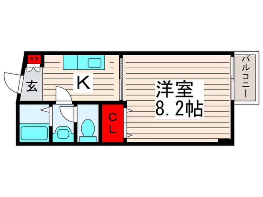 間取図 グランバリエ・Ⅱ