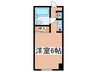 横浜南ＹＫビル 1Rの間取り