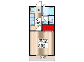 間取図 サンビレッジ武蔵野Ⅱ