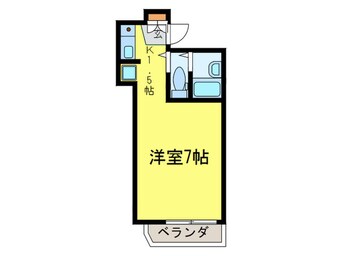 間取図 パルティ－レ武蔵中原