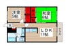 メゾネットプラザ南柏３号棟 2LDKの間取り