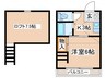 Grace Court Yabe 1Kの間取り