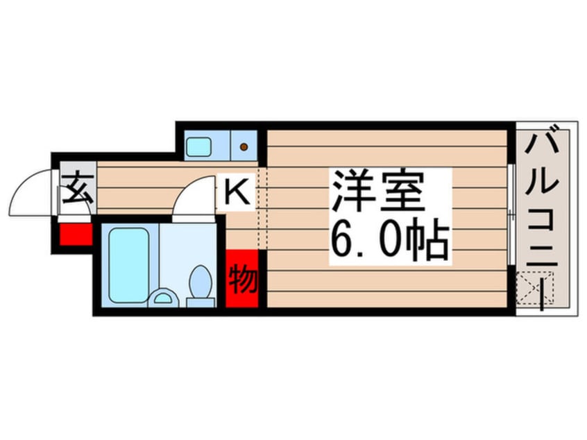間取図 ロザ－ル鎌ヶ谷