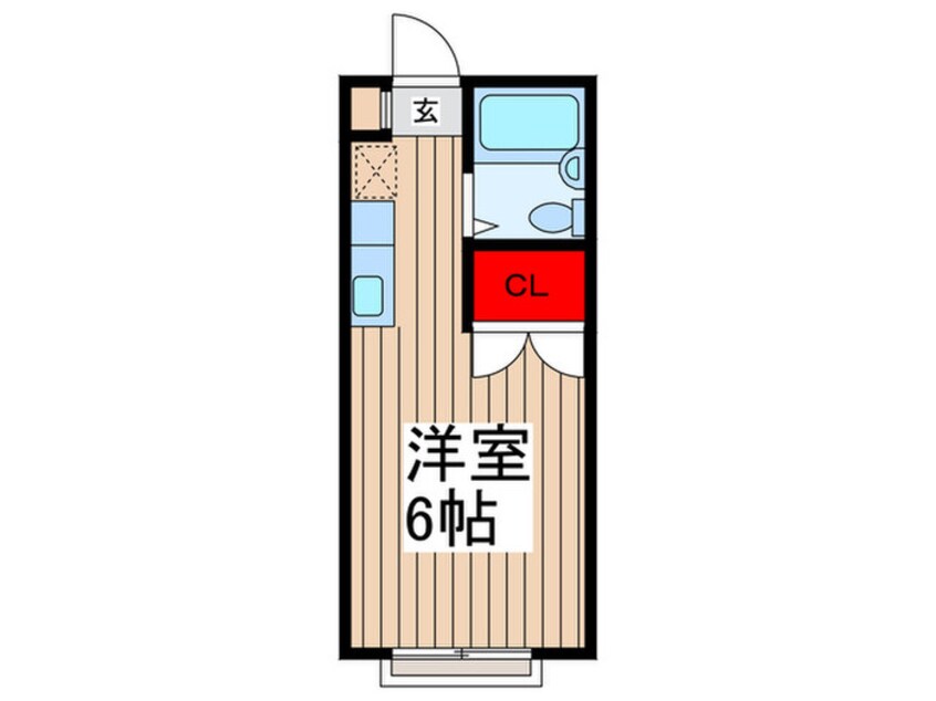 間取図 エステ－トピアＭ