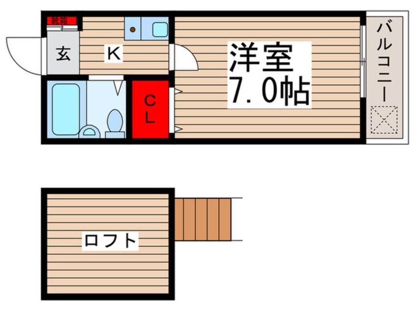 間取図 ミュゲロワイヤル