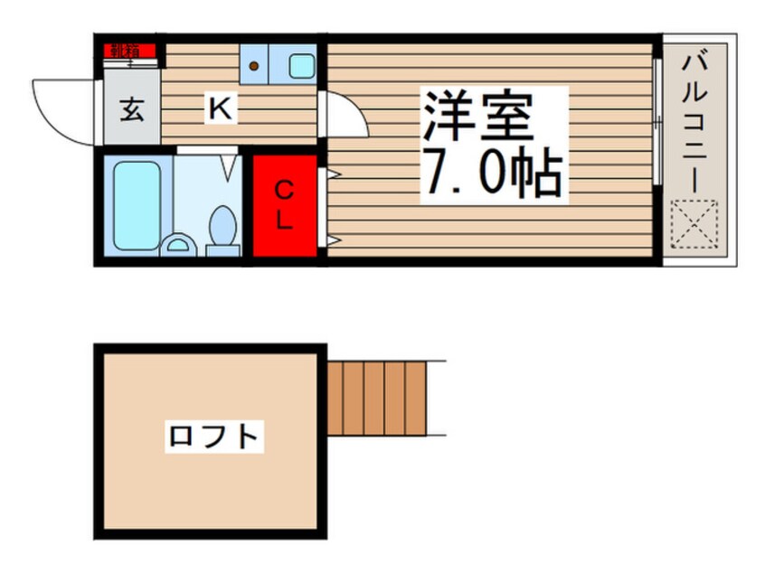 間取図 ミュゲロワイヤル