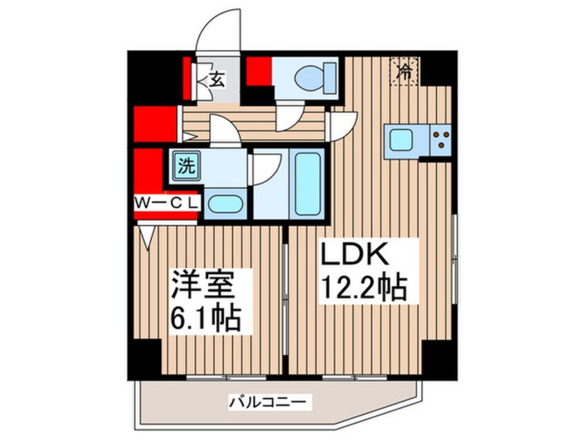間取図 ＰＵＣＨＩ　ＦＵＲＵＬＥ入谷