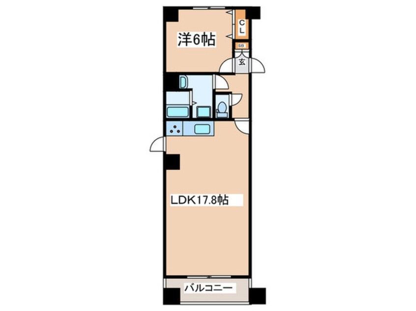 間取図 オークラビル