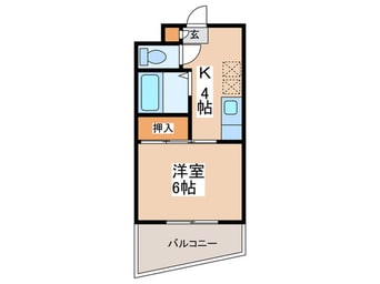 間取図 メゾンド・ボンシャンス