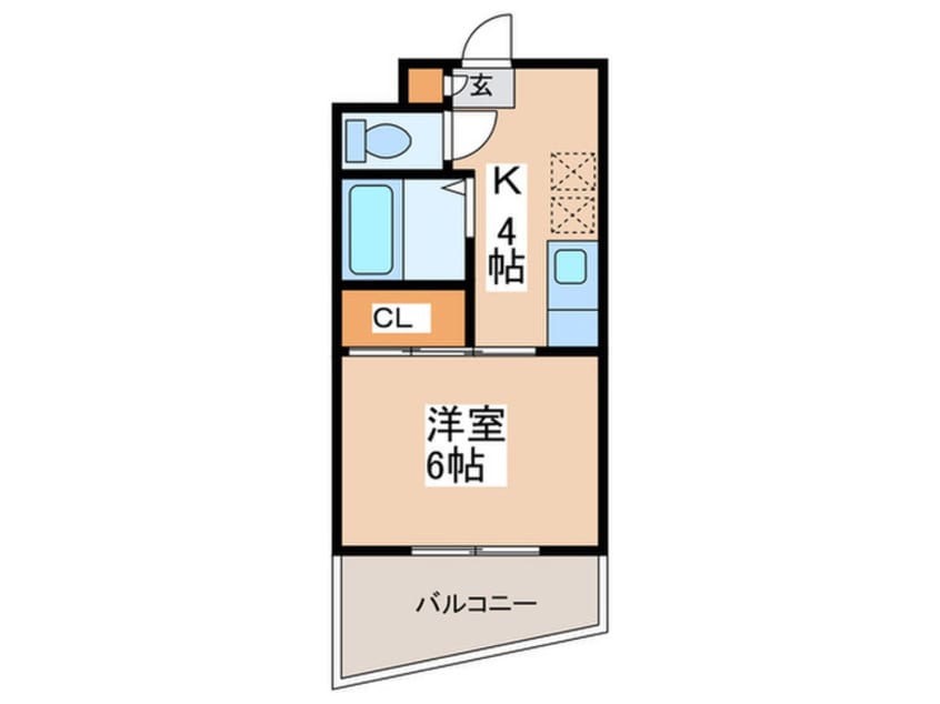 間取図 メゾンド・ボンシャンス