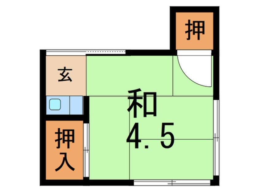 間取図 吉野荘