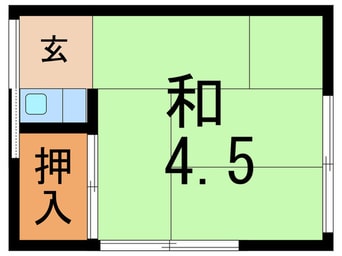 間取図 吉野荘