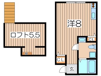 間取図 プリマ十六番館