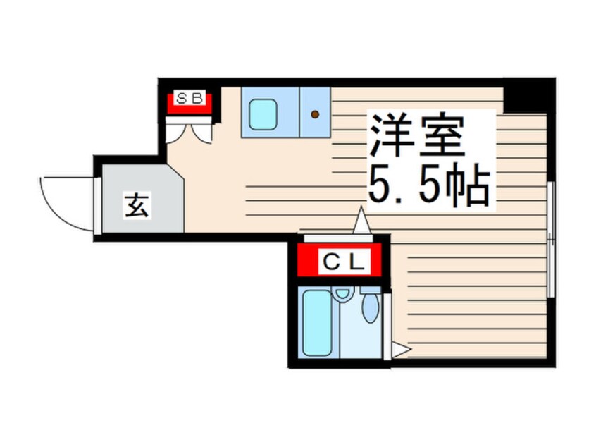 間取図 白子ビル