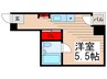 白子ビル 1Rの間取り