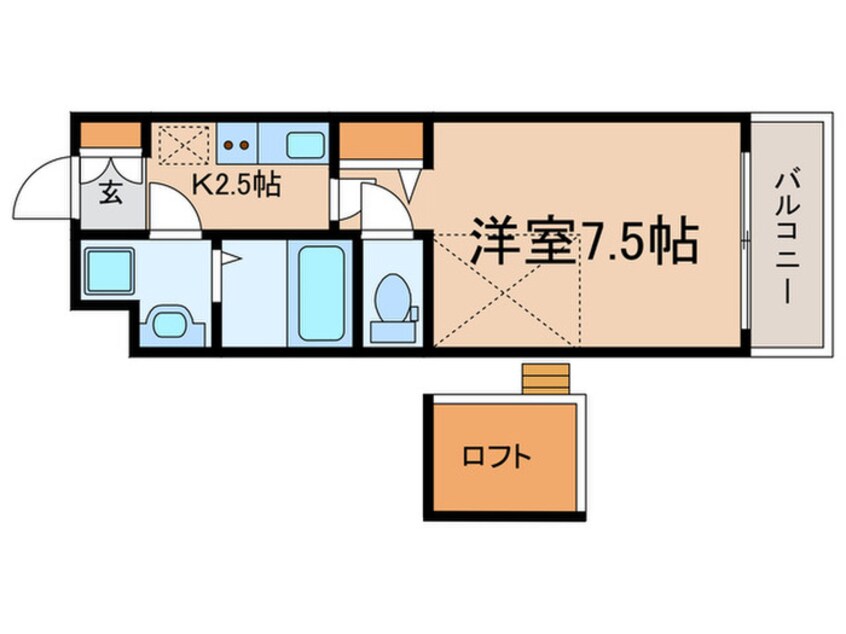 間取図 The　Well　Mejiro