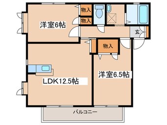 間取図 フォ－レカメリアⅢ