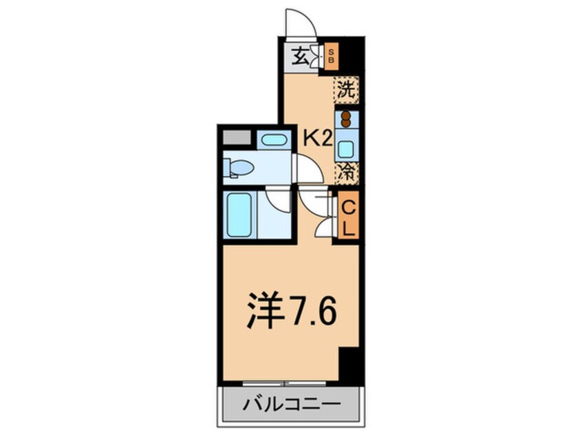 間取図 フトゥ－ルス南麻布