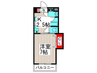 間取図 サンイング西川口