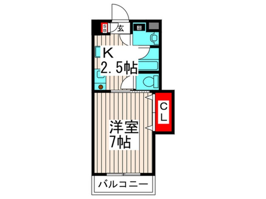 間取図 サンイング西川口