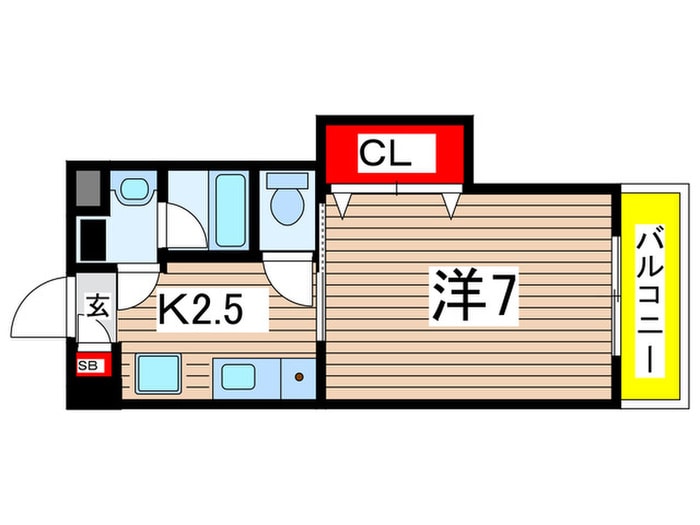 間取り図 サンイング西川口