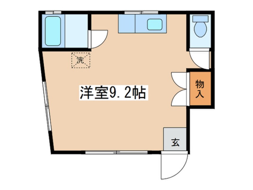 間取図 メゾン豊玉中