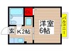 ドエル習志野 1Kの間取り