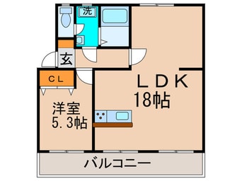 間取図 三田橋ポケット