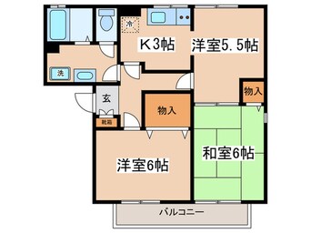 間取図 フレマリール塩澤Ａ