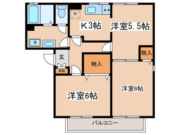 間取り図 フレマリール塩澤Ａ