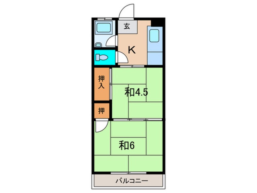 間取図 山惣マンション