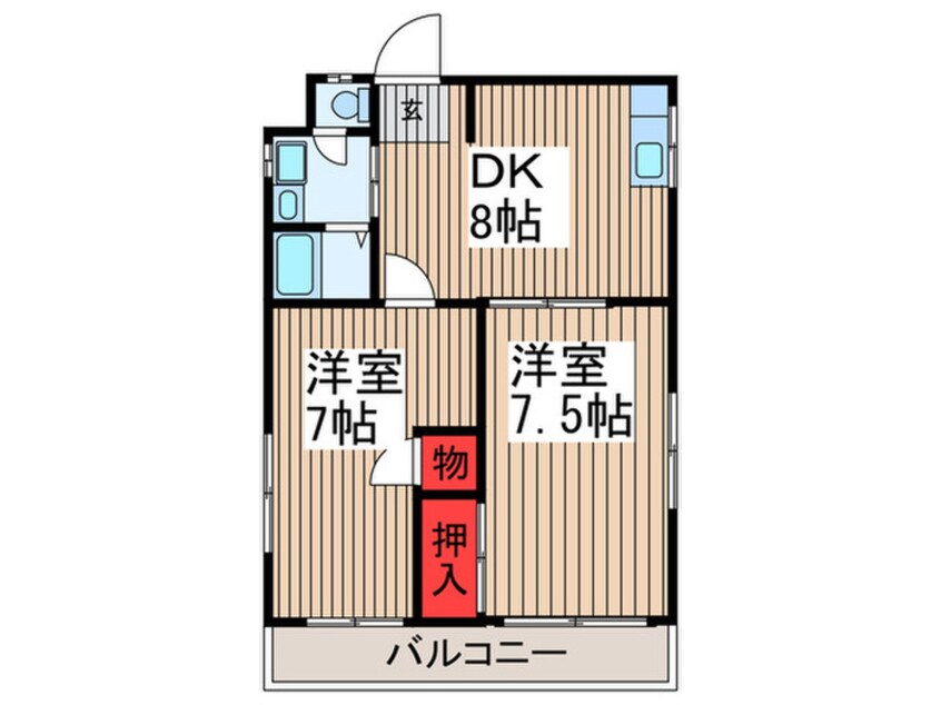 間取図 ＳＴハイツ