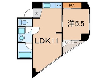 間取図 クレイン　ヒル