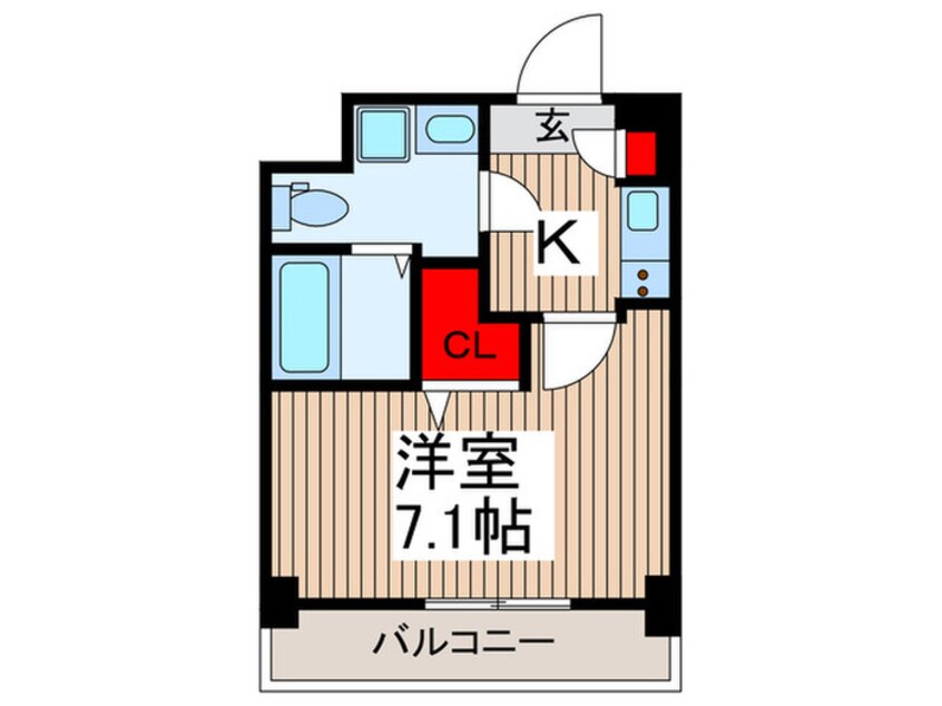 間取図 アルファコート戸田