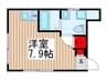 ルシオ北千住 1Rの間取り