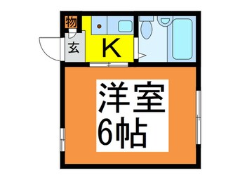 間取図 ビュルゲル久保