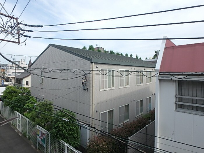 室内からの展望 福島荘