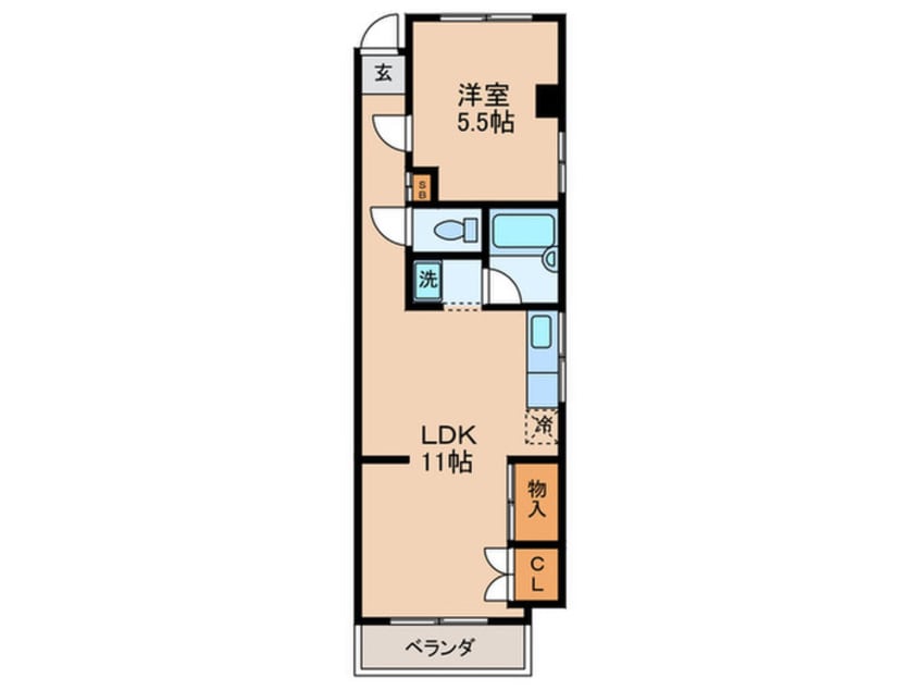 間取図 エクセルエイト