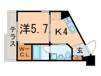 間取図 モント中馬込