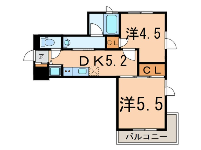 間取図 モント中馬込