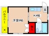 ラテンドレス 1Kの間取り