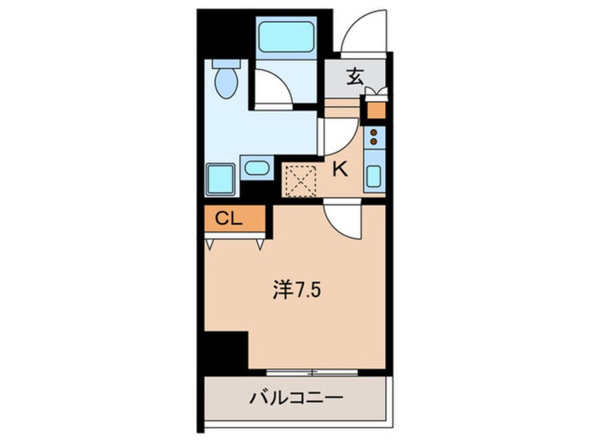 間取図 MAXIV府中AZ(505)