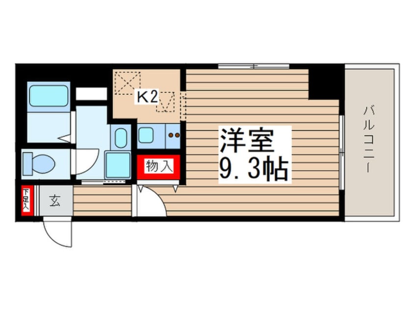 間取図 工芸館きうち３
