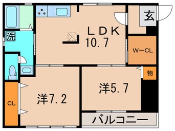 間取図 モチダパ－クマンション