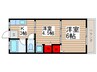 いぬいマンション 2Kの間取り