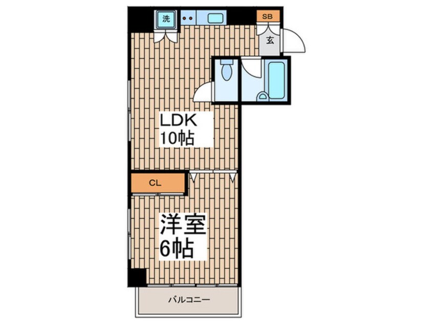 間取図 カーサグランデ