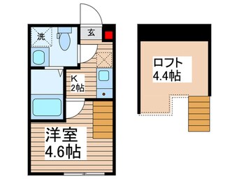 間取図 クレスト小岩