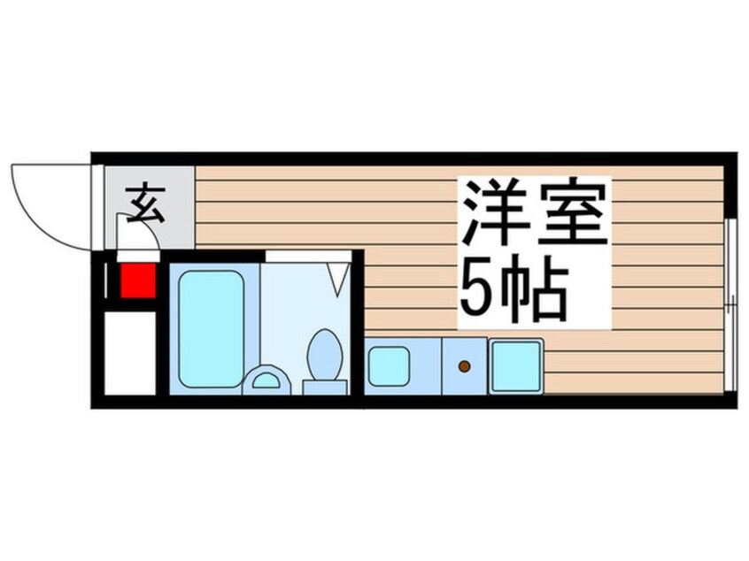 間取図 北小金ハイツ